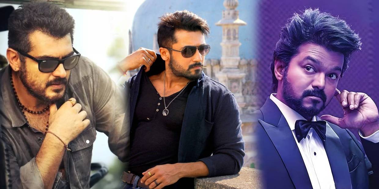 ajith, surya, vijay ajith, surya, vijay