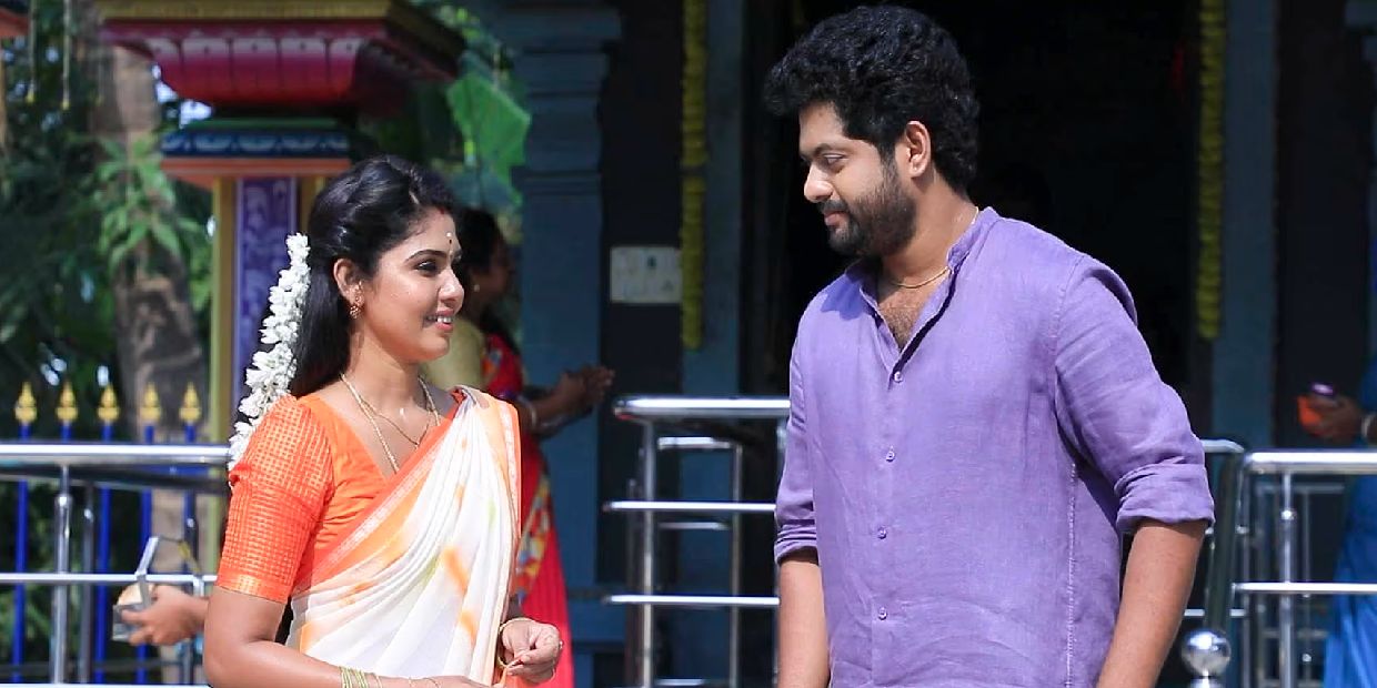 மீனாவின் கேள்விக்கு ஷாக் கொடுத்த மாப்பிள்ளை… உண்மை தெரியாமல் பேசும் கோமதி! மீனாவின் கேள்விக்கு ஷாக் கொடுத்த மாப்பிள்ளை… உண்மை தெரியாமல் பேசும் கோமதி!