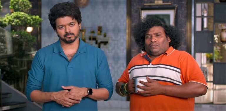 vijay with yogibabu